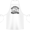Dad & Daughters Best Friends Father's Day Cotton Apron 100% Organic White