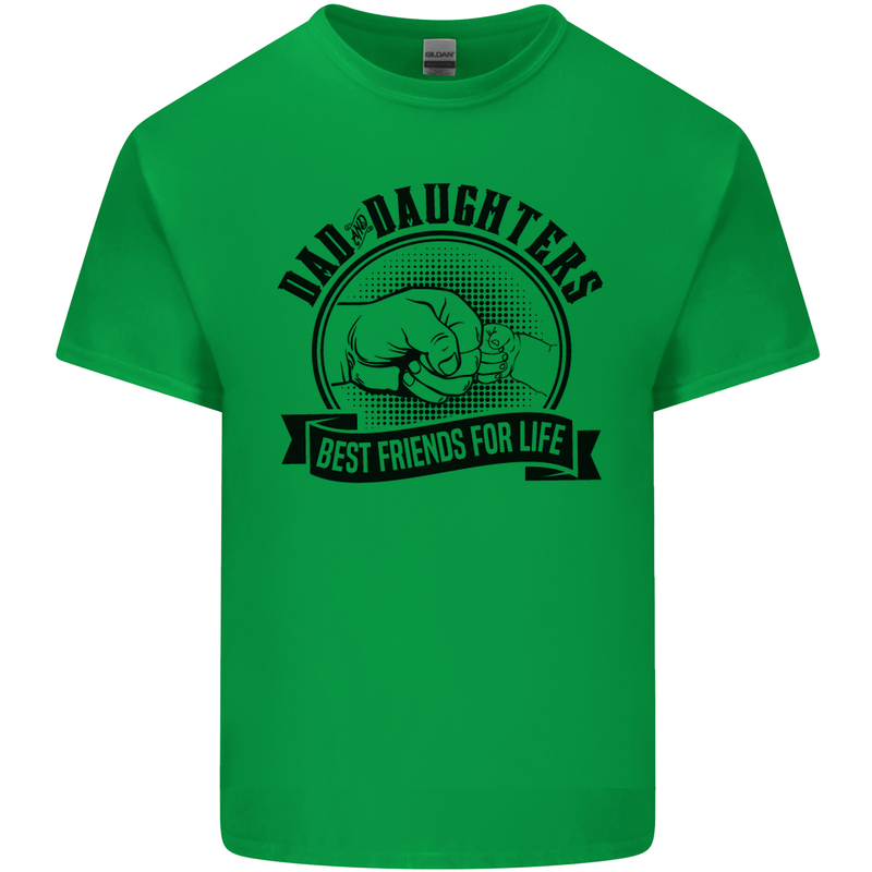 Dad & Daughters Best Friends Father's Day Kids T-Shirt Childrens Irish Green