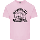 Dad & Daughters Best Friends Father's Day Kids T-Shirt Childrens Light Pink