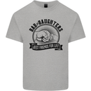 Dad & Daughters Best Friends Father's Day Kids T-Shirt Childrens Sports Grey