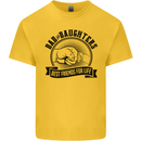 Dad & Daughters Best Friends Father's Day Kids T-Shirt Childrens Yellow