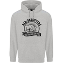 Dad & Daughters Best Friends Father's Day Mens 80% Cotton Hoodie Sports Grey