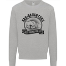 Dad & Daughters Best Friends Father's Day Mens Sweatshirt Jumper Sports Grey