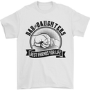 Dad & Daughters Best Friends Father's Day Mens T-Shirt Cotton Gildan White