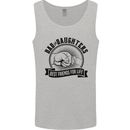 Dad & Daughters Best Friends Father's Day Mens Vest Tank Top Sports Grey