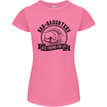 Dad & Daughters Best Friends Father's Day Womens Petite Cut T-Shirt Azalea