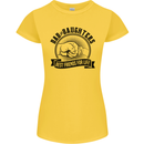 Dad & Daughters Best Friends Father's Day Womens Petite Cut T-Shirt Yellow