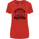 Dad & Daughters Best Friends Father's Day Womens Wider Cut T-Shirt Red