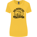 Dad & Daughters Best Friends Father's Day Womens Wider Cut T-Shirt Yellow