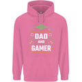 Dad & Gamer Funny Fathers Day Gaming Childrens Kids Hoodie Azalea