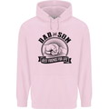 Dad & Son Best Friends Father's Day Childrens Kids Hoodie Light Pink
