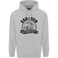 Dad & Son Best Friends Father's Day Childrens Kids Hoodie Sports Grey
