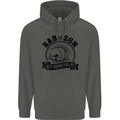 Dad & Son Best Friends Father's Day Childrens Kids Hoodie Storm Grey