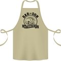 Dad & Son Best Friends Father's Day Cotton Apron 100% Organic Khaki