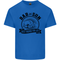 Dad & Son Best Friends Father's Day Mens Cotton T-Shirt Tee Top Royal Blue