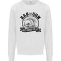 Dad & Son Best Friends Father's Day Mens Sweatshirt Jumper White