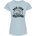 Dad & Son Best Friends Father's Day Womens Petite Cut T-Shirt Light Blue