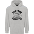 Dad & Son Best Friends For Life Childrens Kids Hoodie Sports Grey