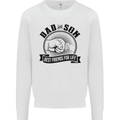 Dad & Son Best Friends For Life Kids Sweatshirt Jumper White