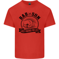 Dad & Son Best Friends For Life Kids T-Shirt Childrens Red