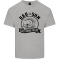 Dad & Son Best Friends For Life Kids T-Shirt Childrens Sports Grey
