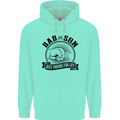 Dad & Son Best Friends For Life Mens 80% Cotton Hoodie Peppermint
