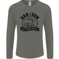 Dad & Son Best Friends For Life Mens Long Sleeve T-Shirt Charcoal