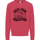 Dad & Son Best Friends For Life Mens Sweatshirt Jumper Heliconia