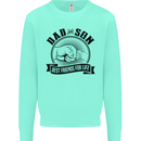 Dad & Son Best Friends For Life Mens Sweatshirt Jumper Peppermint