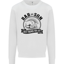 Dad & Son Best Friends For Life Mens Sweatshirt Jumper White