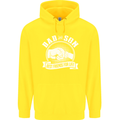 Dad & Son Best Friends for Life Childrens Kids Hoodie Yellow