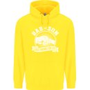 Dad & Son Best Friends for Life Childrens Kids Hoodie Yellow