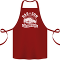 Dad & Son Best Friends for Life Cotton Apron 100% Organic Maroon