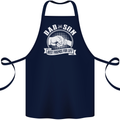 Dad & Son Best Friends for Life Cotton Apron 100% Organic Navy Blue