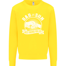 Dad & Son Best Friends for Life Kids Sweatshirt Jumper Yellow