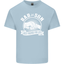 Dad & Son Best Friends for Life Kids T-Shirt Childrens Light Blue