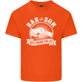 Dad & Son Best Friends for Life Kids T-Shirt Childrens Orange