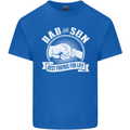 Dad & Son Best Friends for Life Kids T-Shirt Childrens Royal Blue