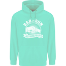 Dad & Son Best Friends for Life Mens 80% Cotton Hoodie Peppermint