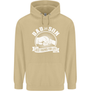 Dad & Son Best Friends for Life Mens 80% Cotton Hoodie Sand