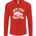 Dad & Son Best Friends for Life Mens Long Sleeve T-Shirt Red