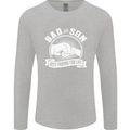 Dad & Son Best Friends for Life Mens Long Sleeve T-Shirt Sports Grey