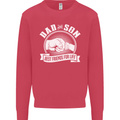 Dad & Son Best Friends for Life Mens Sweatshirt Jumper Heliconia