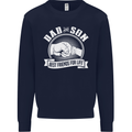 Dad & Son Best Friends for Life Mens Sweatshirt Jumper Navy Blue