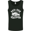 Dad & Son Best Friends for Life Mens Vest Tank Top Black