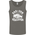 Dad & Son Best Friends for Life Mens Vest Tank Top Charcoal