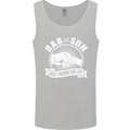 Dad & Son Best Friends for Life Mens Vest Tank Top Sports Grey