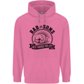 Dad & Sons Best Friends Father's Day Childrens Kids Hoodie Azalea