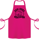 Dad & Sons Best Friends Father's Day Cotton Apron 100% Organic Pink