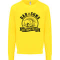 Dad & Sons Best Friends Father's Day Kids Sweatshirt Jumper Yellow